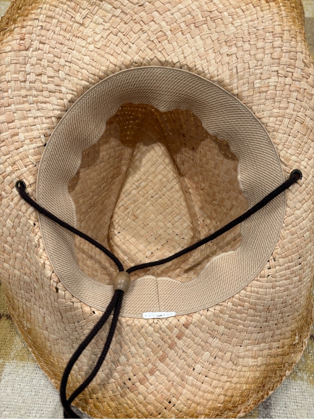 Coastal Cowgirl Ranch Style Straw Hat - Picture 5 of 6
